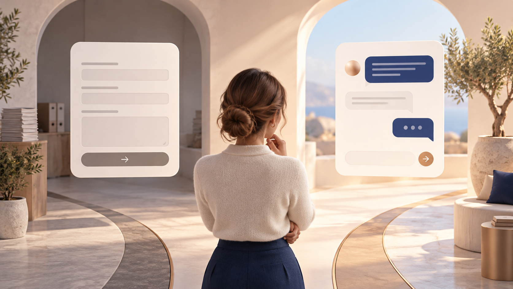 Illusztráció: Chatbot vagy kapcsolatfelvételi űrlap: melyik hoz több minőségi érdeklődőt?