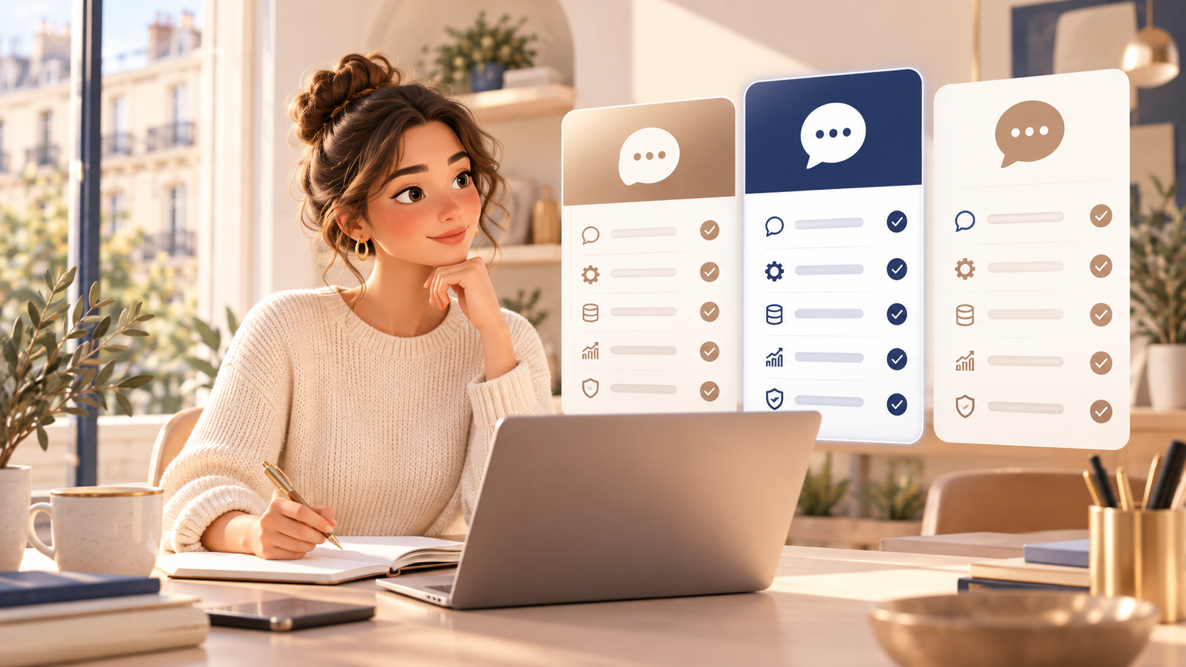 Illusztráció: Melyik a legjobb AI chatbot kisvállalkozásnak? 12 kérdés vásárlás előtt