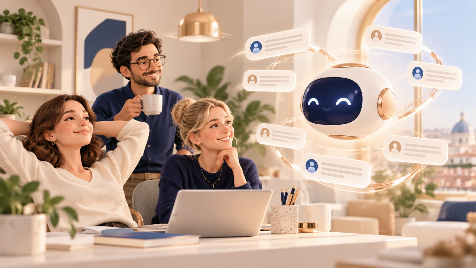 Illustration: Customer Service Automation Without Hiring: What to Automate First