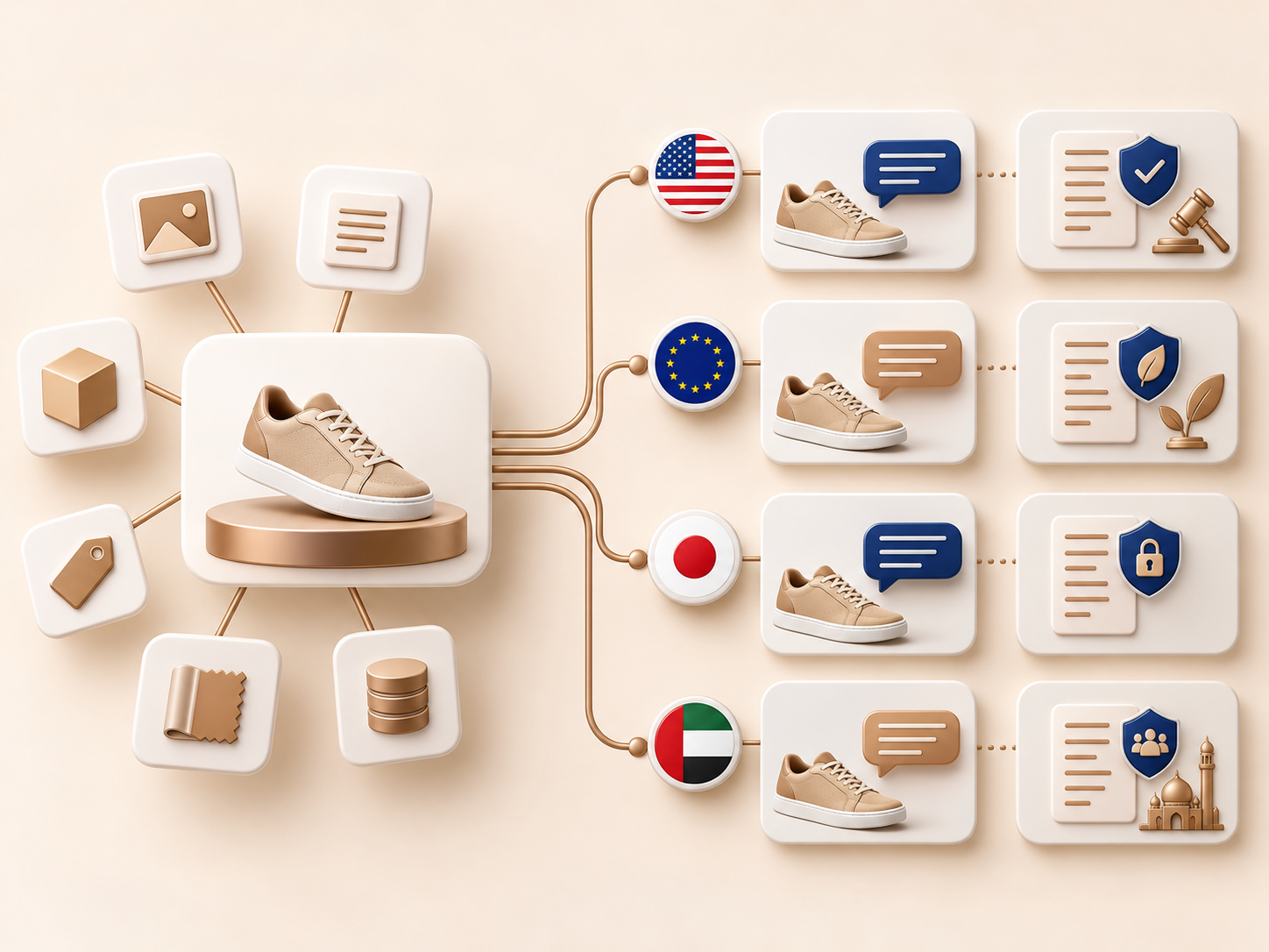 Practical diagram: Multilingual AI Chatbot for Your Website: Serve International Visitors Consistently