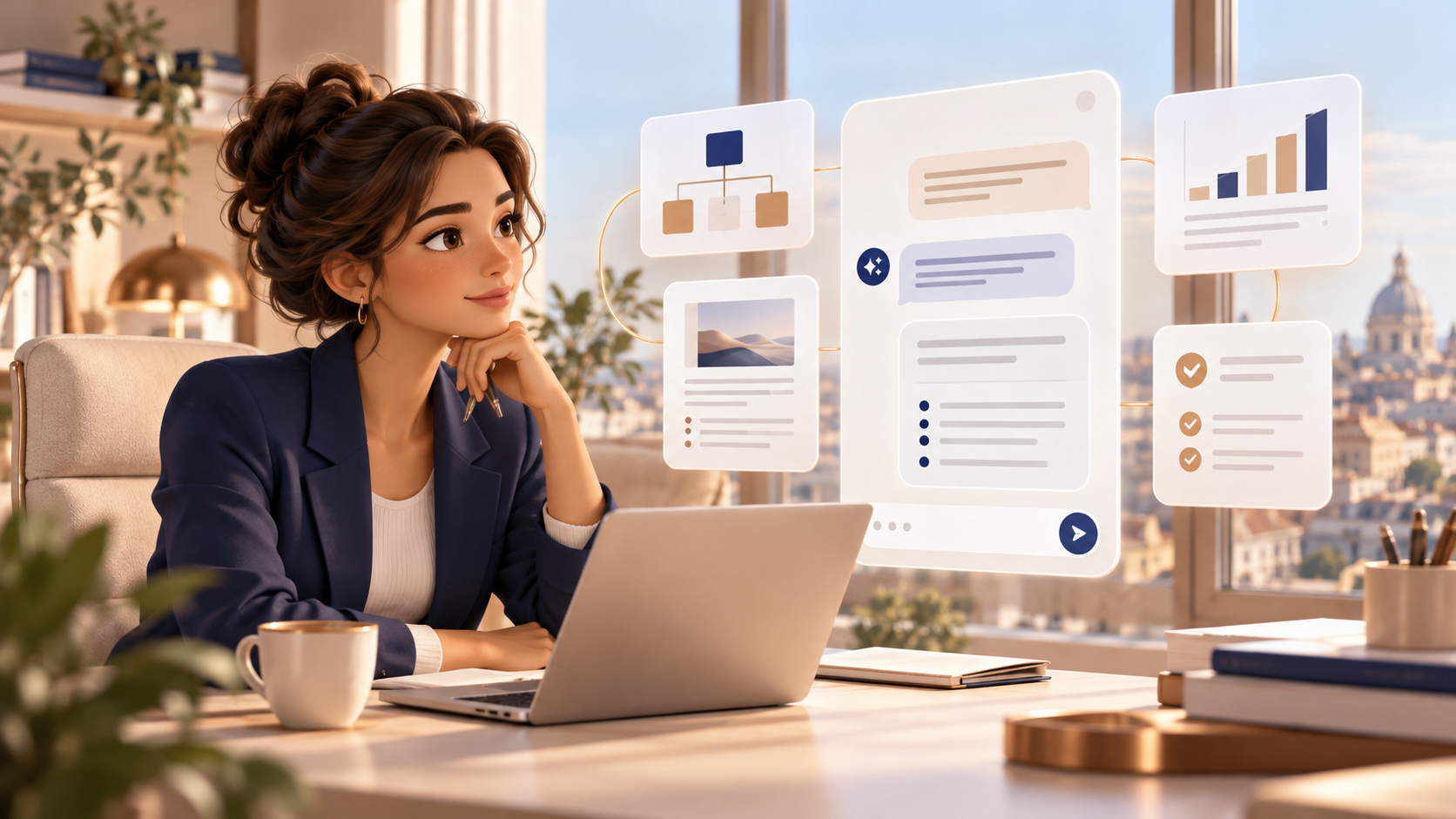 Illustration: AI Chatbot for B2B Websites: Qualify Complex Leads Before the Sales Call