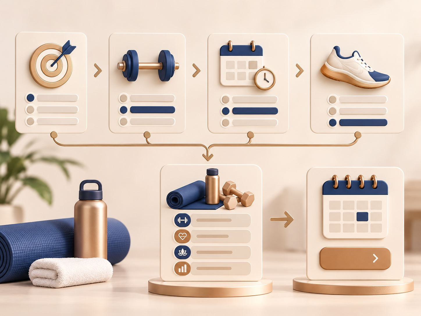 Practical diagram: AI Chatbot for Gyms and Fitness Studios: Convert Questions into Trial Visits